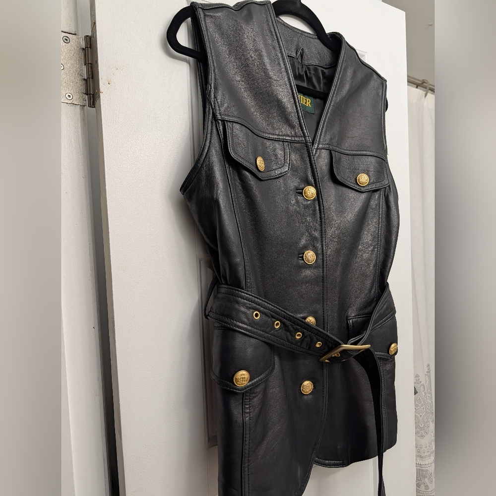 Daniel Leather Vest
